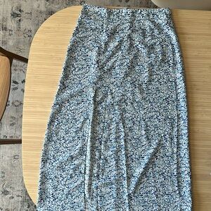 No Brand Maxi Floral Skirt, M